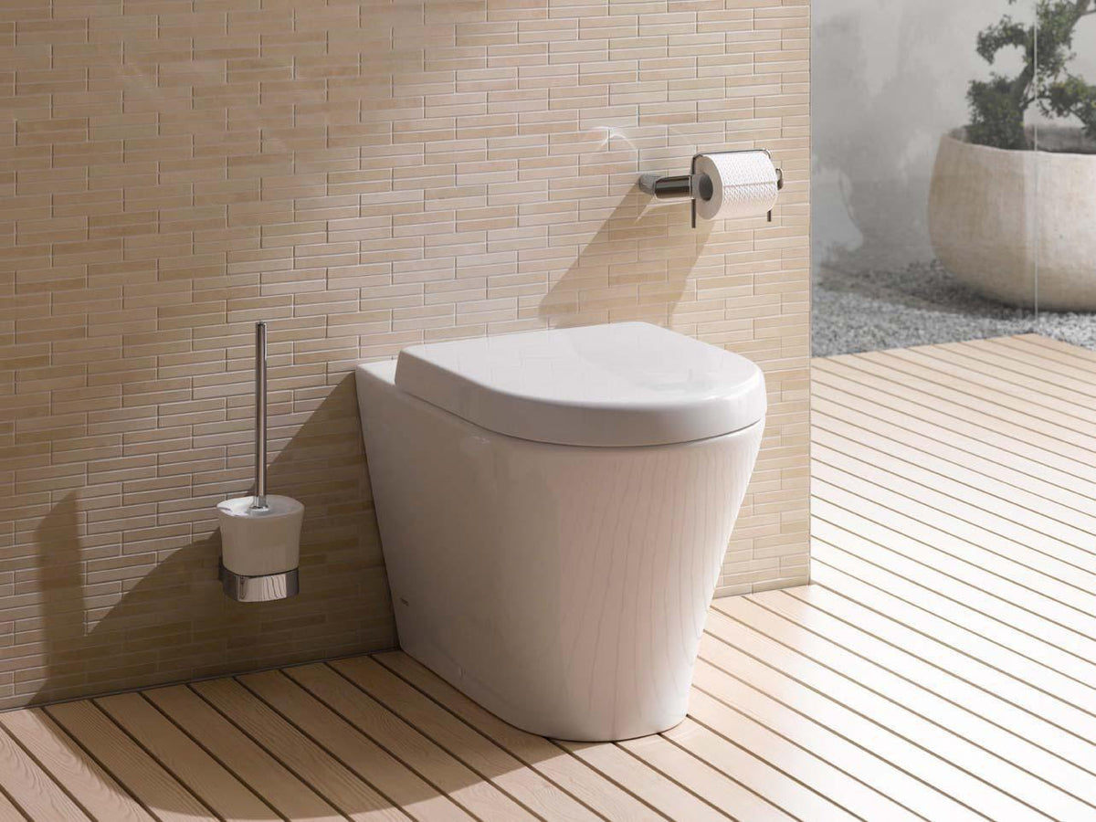 TOTO Stand-WC MH randlos weiß back-to-wall mit Tornado Flush und CeFiONtect