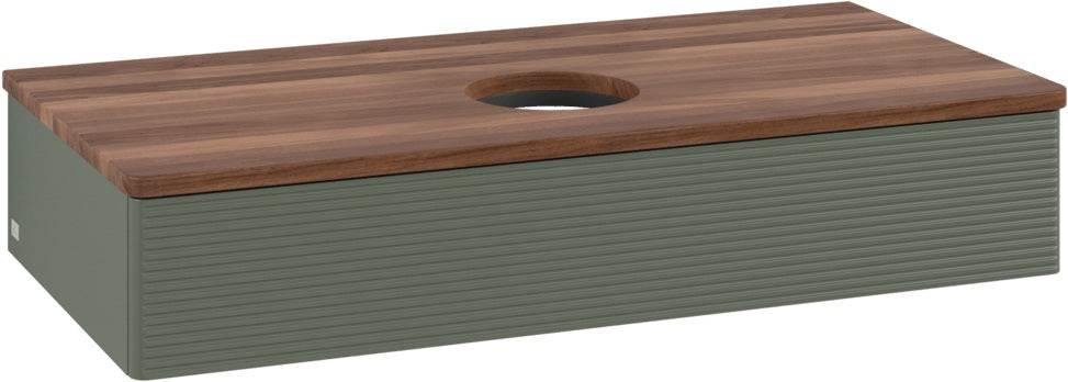 Villeroy & Boch Waschtischunterschrank Antao 1000 mm Anthrazit Matt mit Auszugsbeleuchtung