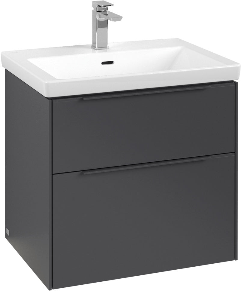 Villeroy & Boch Waschtischunterschrank Subway 3.0 C 576L0 Brilliant White mit LED-Beleuchtung