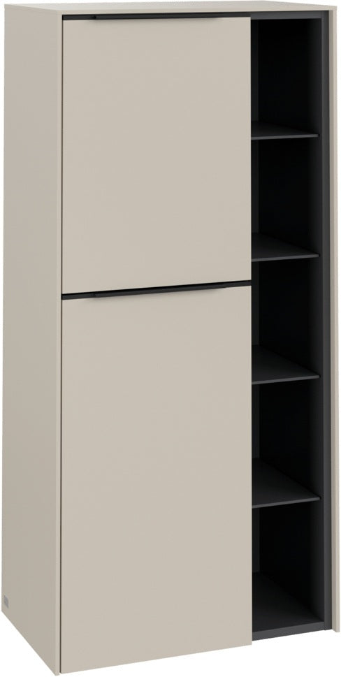 Villeroy & Boch Mittelschrank Subway 3.0 C59801 – 574 x 1200 x 346 mm, Pure White, mit SoftClosing