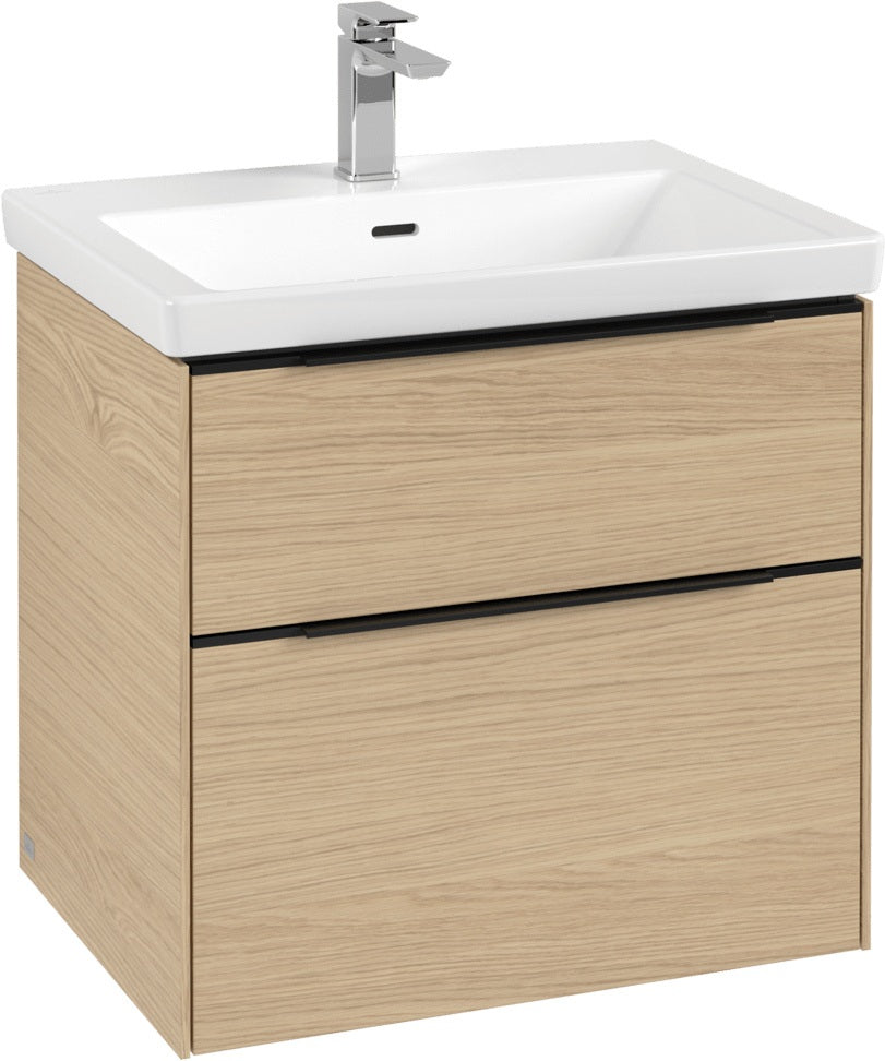 Villeroy & Boch Waschtischunterschrank Subway 3.0 C 576L0 Brilliant White mit LED-Beleuchtung