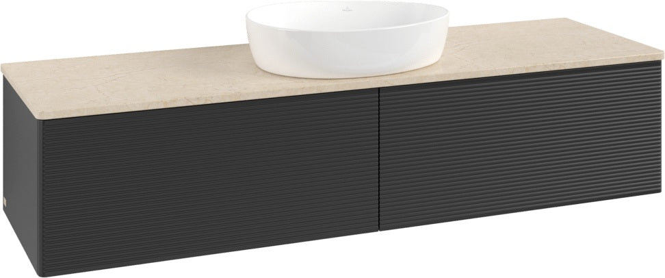 Villeroy & Boch Waschbeckenunterschrank Antao K36110 1600 mm Anthracite Matt Lacquer