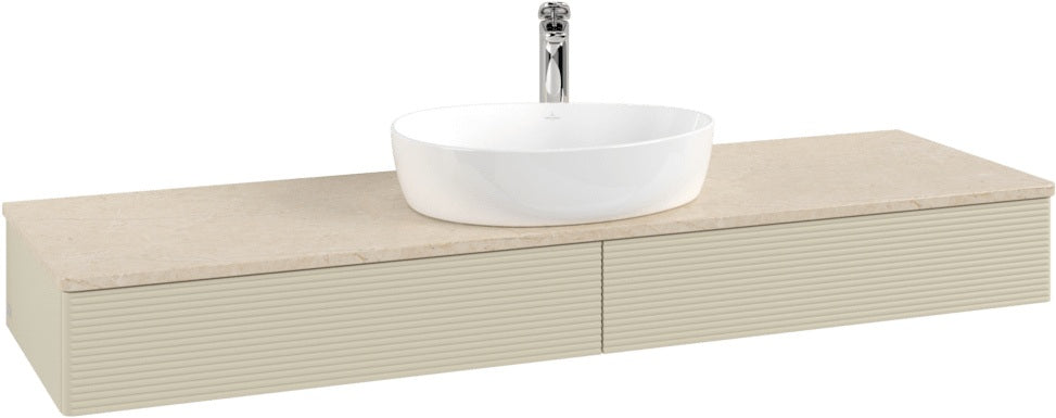 Villeroy & Boch Antao Waschtischunterschrank K14153 1600 mm Anthrazit Matt Lack