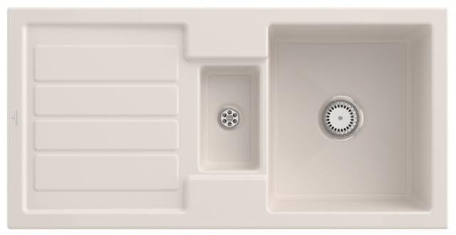 Villeroy & Boch Einbauspüle Flavia 60 Ivory CeramicPlus 1010x510mm
