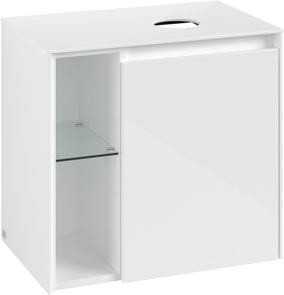 Villeroy & Boch Waschbeckenunterschrank Collaro C151 B0 600x548x380mm White Oak mit Beleuchtung