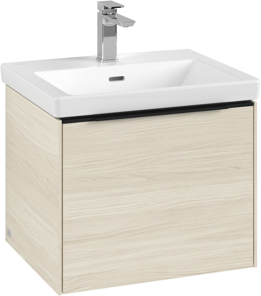 Villeroy & Boch Waschtischunterschrank Subway 3.0 C Brilliant White mit LED-Beleuchtung