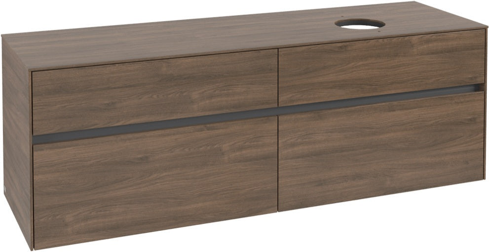 Villeroy & Boch Waschtischunterschrank Collaro C05100 Arizona Oak 1600 mm