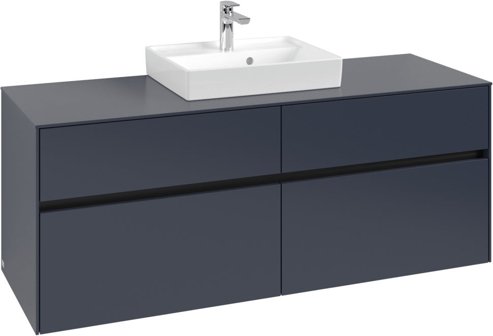 Villeroy & Boch Waschtischunterschrank Collaro C073 White Oak 1400 mm mit SoftClosing