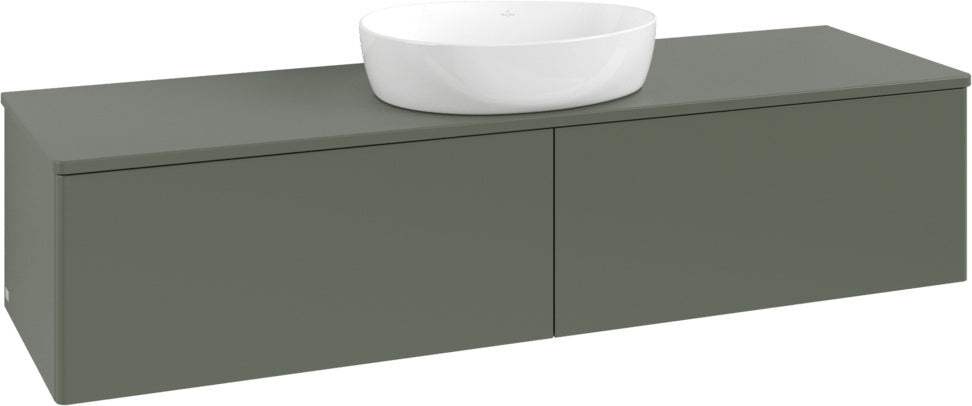 Villeroy & Boch Waschbeckenunterschrank Antao L36050 1600 mm Leaf Green Matt Lacquer