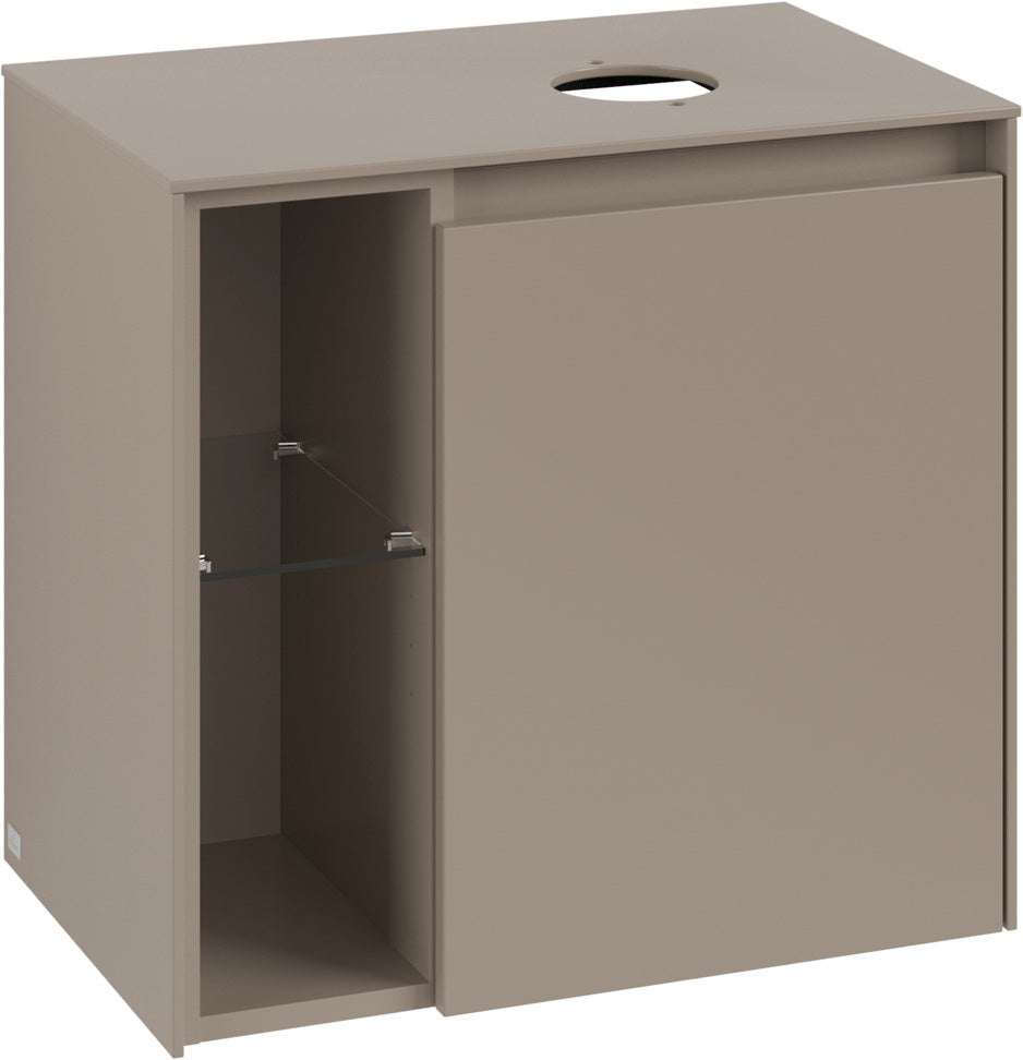 Villeroy & Boch Waschbeckenunterschrank Collaro C151 B0 600x548x380mm White Oak mit Beleuchtung