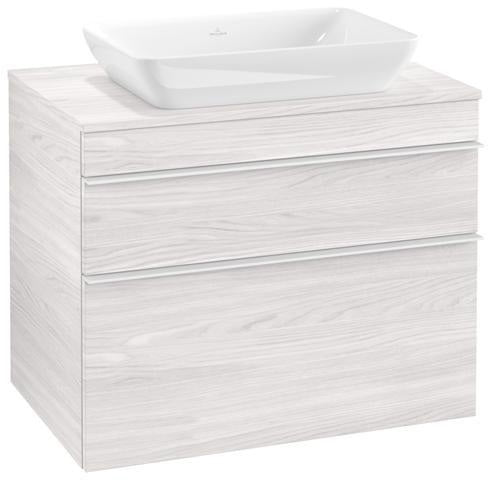 Villeroy & Boch Venticello Waschtischunterschrank 757 mm Glossy White mit 2 Auszügen