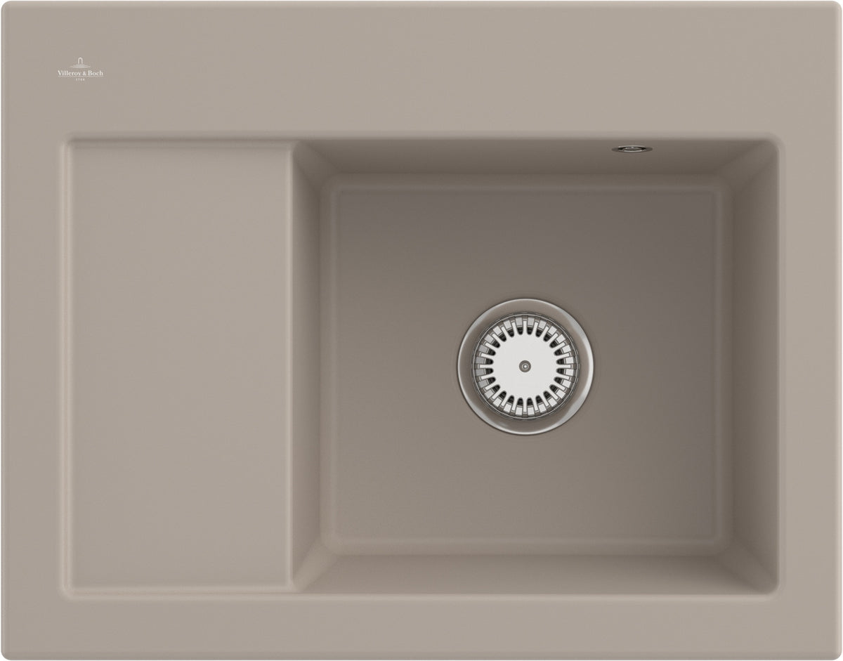 Villeroy & Boch Einbauspüle Subway 45 Compact 331301 Weiß Alpin CeramicPlus 650x510mm