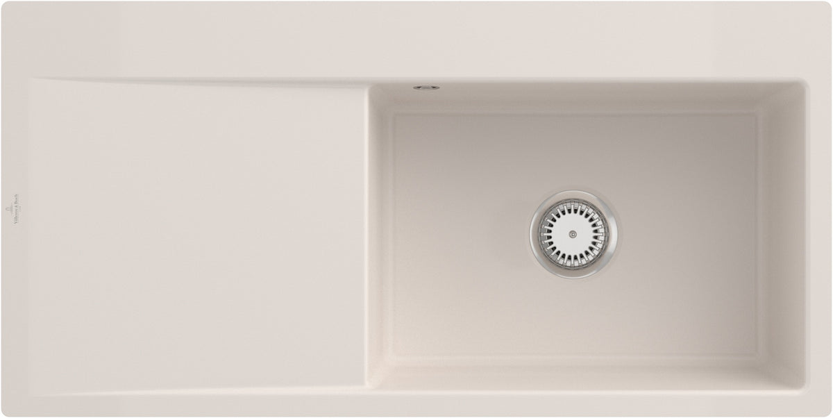 Villeroy & Boch Subway Style 60 Flat Einbauspüle 980x490mm Weiß Alpin CeramicPlus