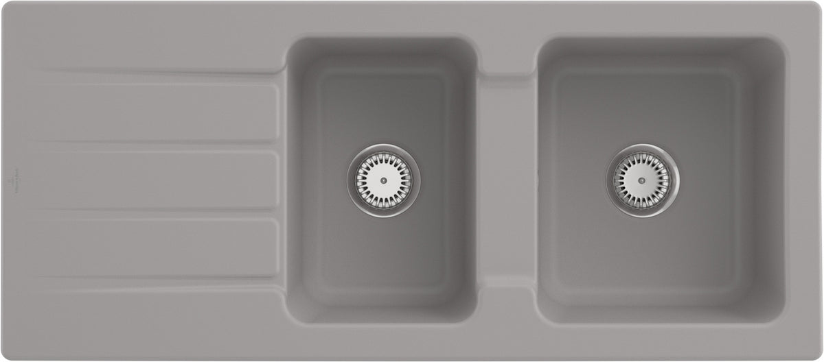 Villeroy & Boch Einbauspüle Architectura 80 338001R1 Weiß Alpin CeramicPlus 1160x510 mm