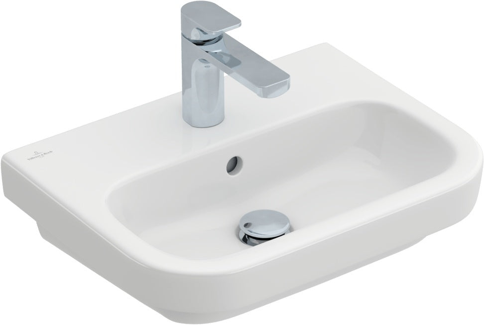 Villeroy & Boch Handwaschbecken Architectura 500x380mm Weiß Alpin – Wandmontage, mit Überlauf
