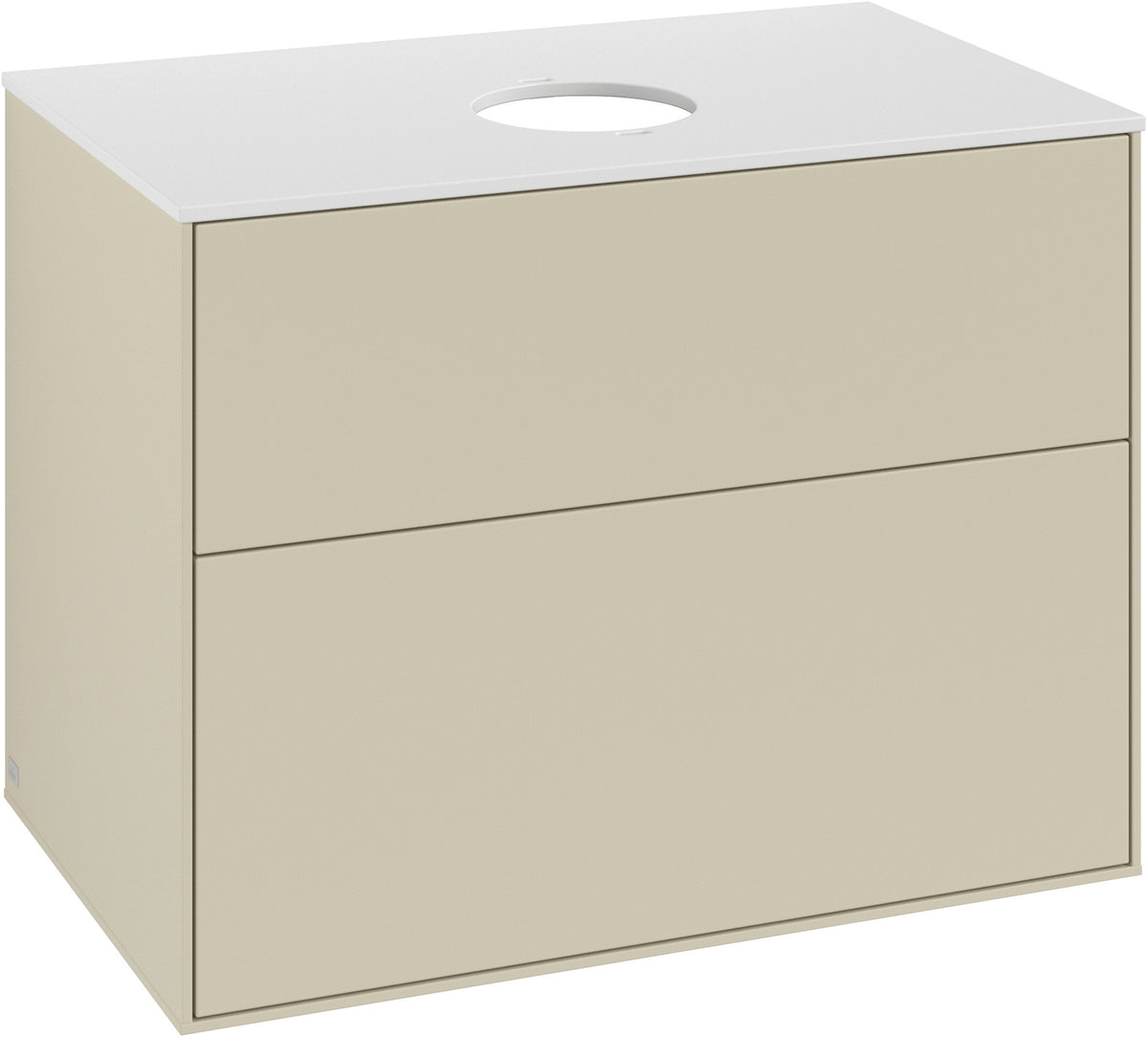 Villeroy & Boch Finion Waschtischunterschrank 800 mm Glossy White Lacquer – 2 Auszüge mit SoftClosing