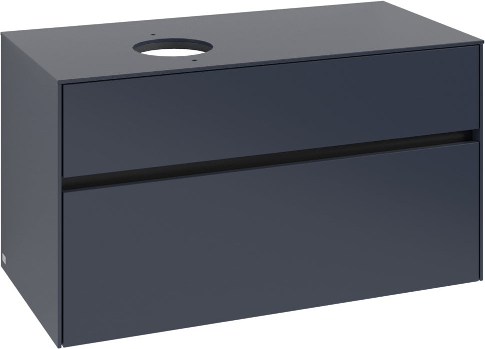 Villeroy & Boch Collaro Waschbeckenunterschrank 1000 mm White Oak mit SoftClosing