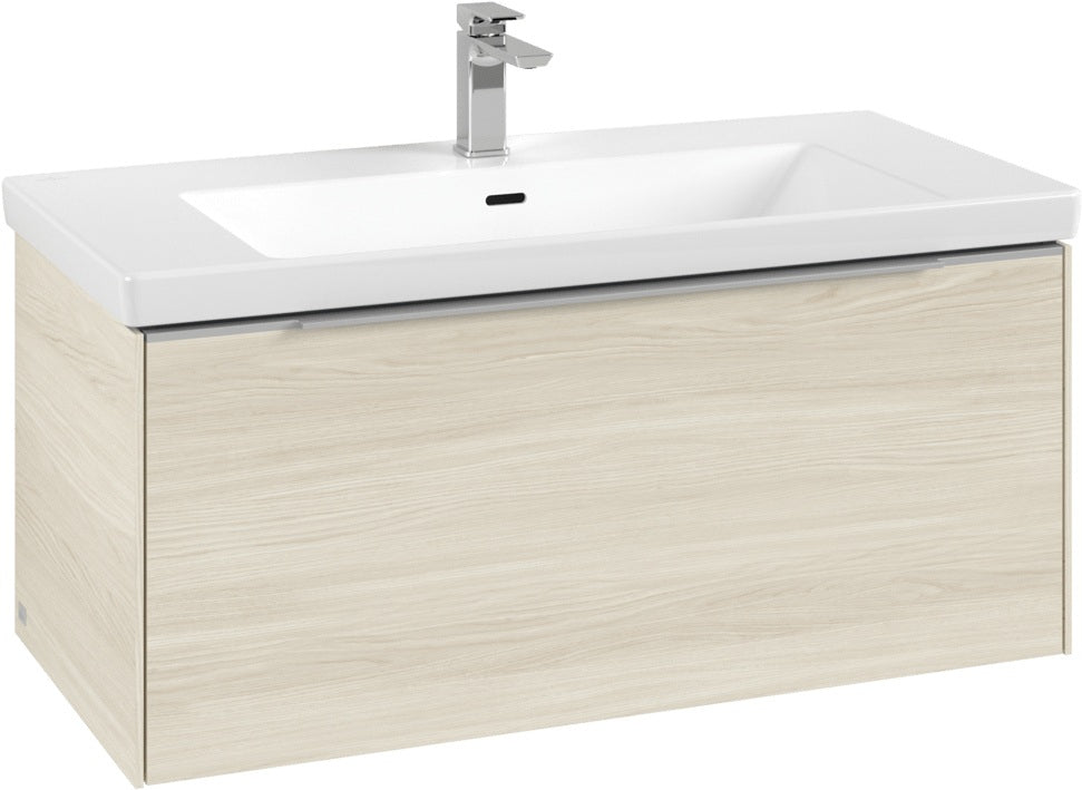 Villeroy & Boch Waschtischunterschrank Subway 3.0 C Brilliant White 973 mm mit SoftClosing