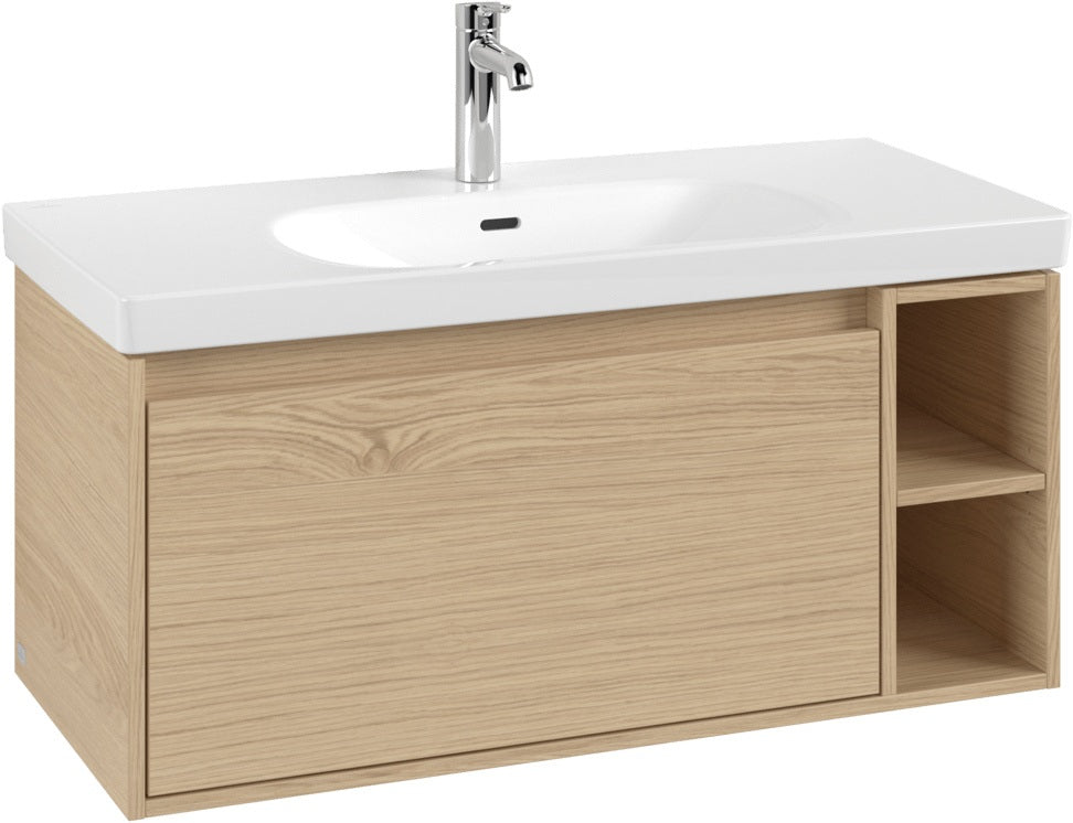 Villeroy & Boch Waschbeckenunterschrank Skyla C79000 972 mm Soft Green eckig mit SoftClosing