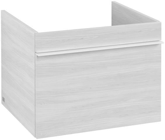 Villeroy & Boch Venticello Waschbeckenunterschrank 553 mm Glossy White – Wandhängend mit Auszug