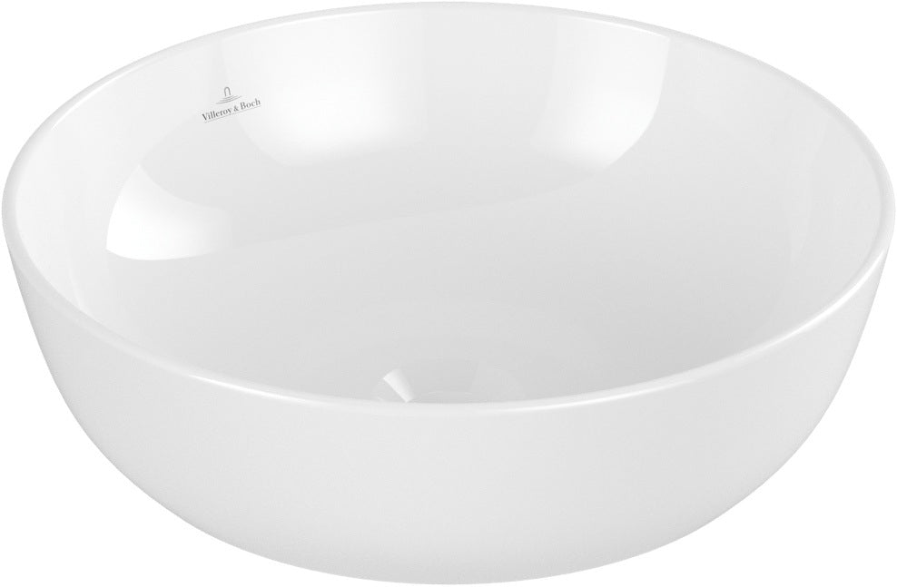 Villeroy & Boch Aufsatzwaschbecken Artis 417943 rund 430 mm Stone White CeramicPlus