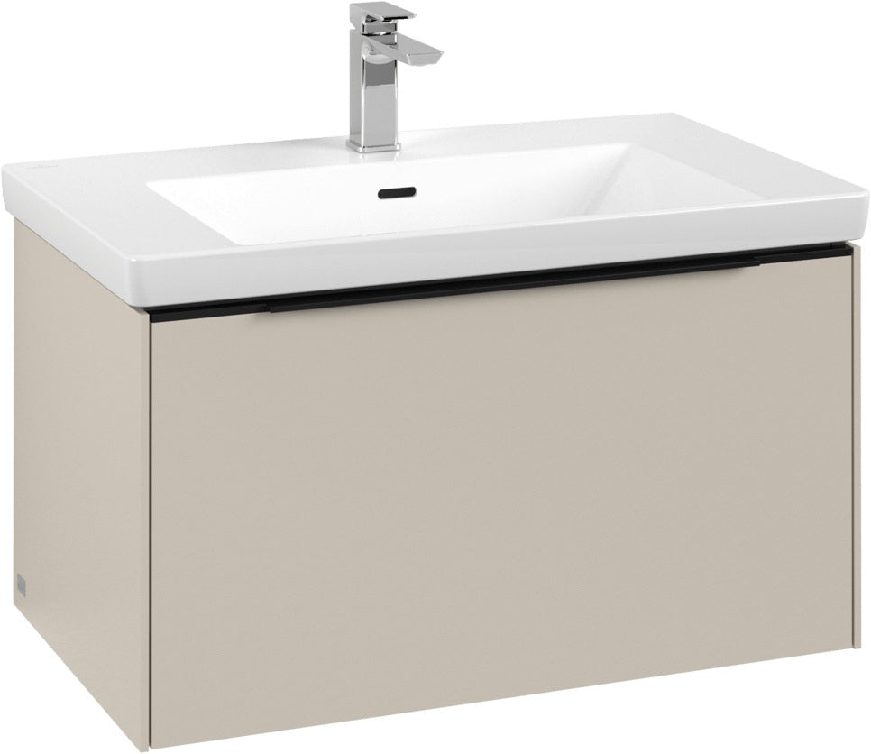 Villeroy & Boch Waschtischunterschrank Subway 3.0 C 573L0 Brilliant White mit Beleuchtung