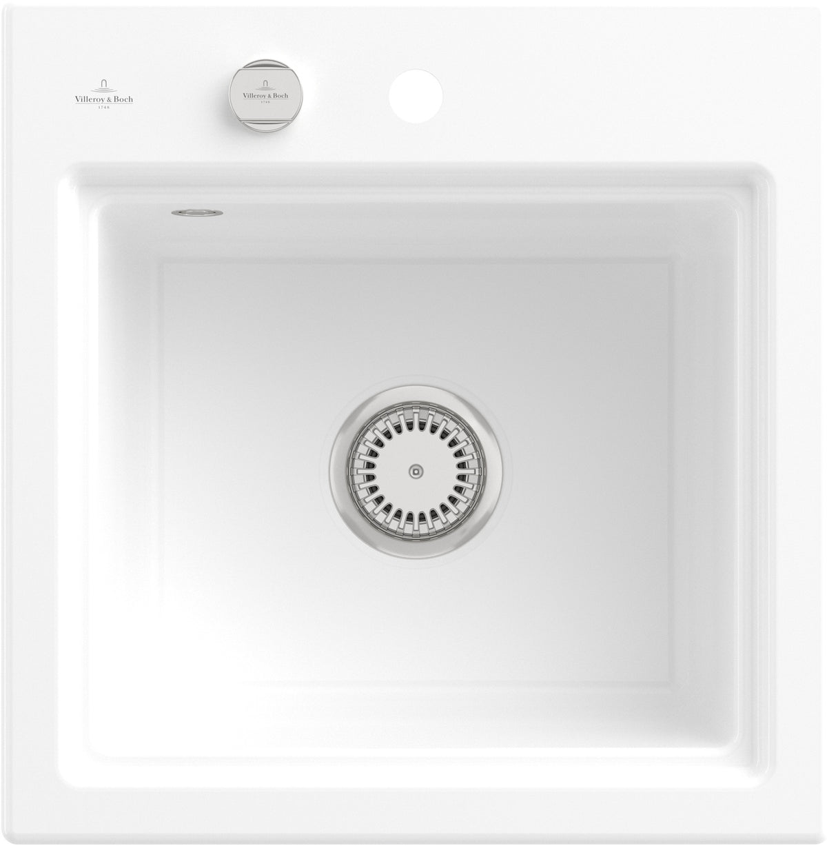Villeroy & Boch Einbauspüle Subway Style 50 S 335502 500x510mm Stone White CeramicPlus