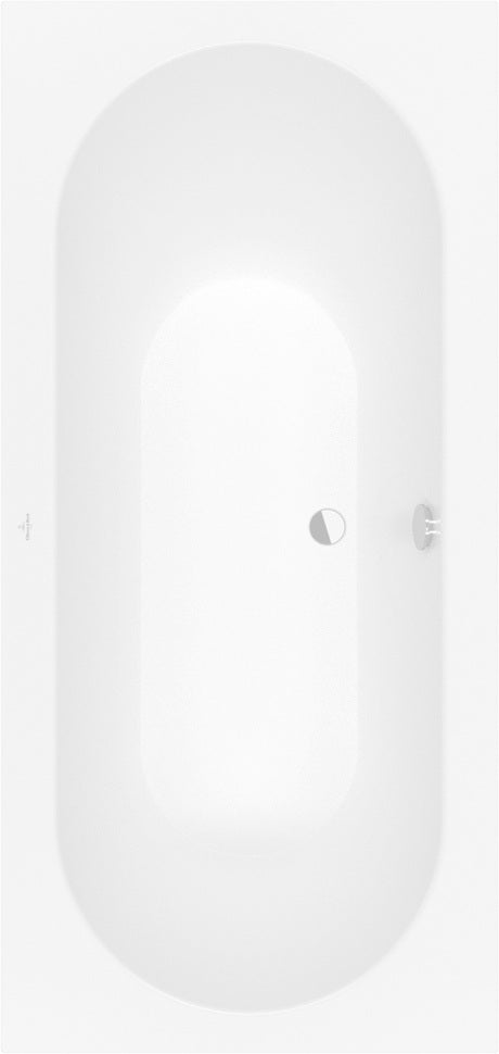 Villeroy & Boch Rechteck-Badewanne Oberon UBQ160OBE2V 1600x750mm Weiß Alpin Quaryl