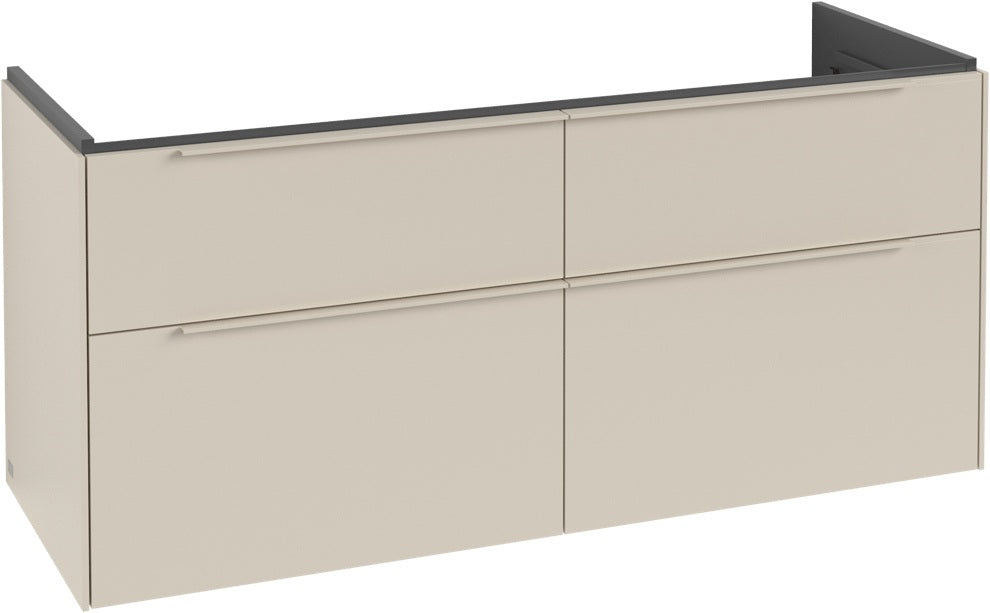 Villeroy & Boch Waschtischunterschrank Subway 3.0 C 568L0 1272 mm Brilliant White mit LED