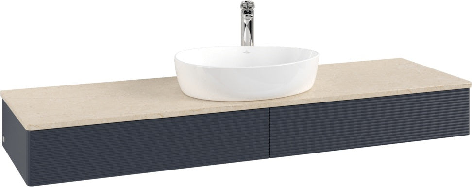Villeroy & Boch Antao Waschtischunterschrank K14153 1600 mm Anthrazit Matt Lack