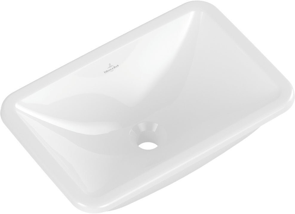 Villeroy & Boch Loop & Friends Unterbauwaschbecken 450x280mm Weiß Alpin CeramicPlus