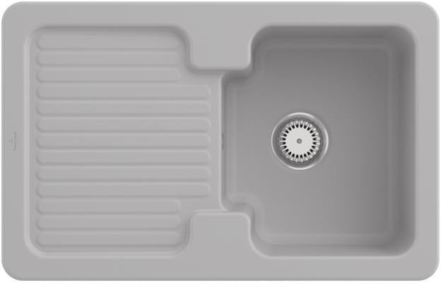 Villeroy & Boch Condor 45 Einbauspüle 800x510mm Ivory CeramicPlus