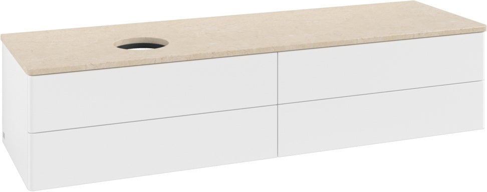 Villeroy & Boch Antao Waschtischunterschrank K26013 1600 mm Weiß Matt mit 4 Auszügen