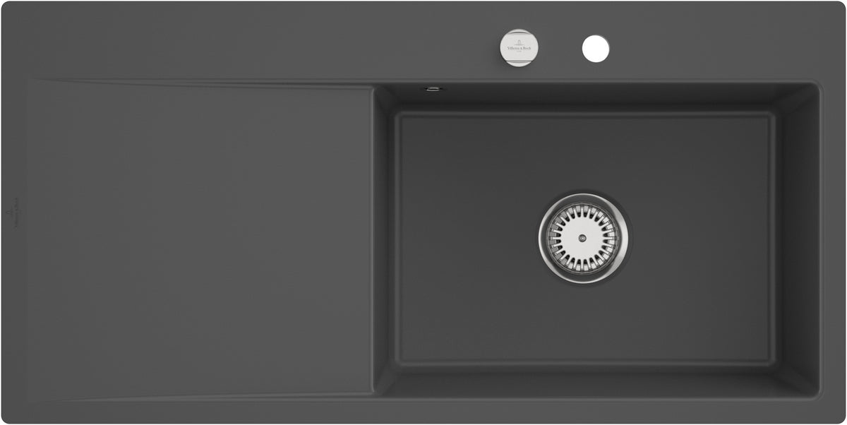 Villeroy & Boch Subway Style 60 Flat Einbauspüle 980x490mm Weiß Alpin CeramicPlus