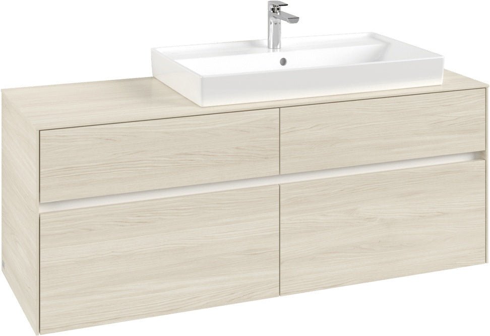 Villeroy & Boch Waschtischunterschrank Collaro C090 00 1400x548x500mm White Oak