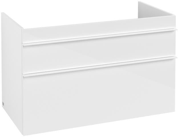 Villeroy & Boch Waschtischunterschrank VENTICELLO 953 mm Santana Oak mit 2 Auszügen und Glasabtrennungen