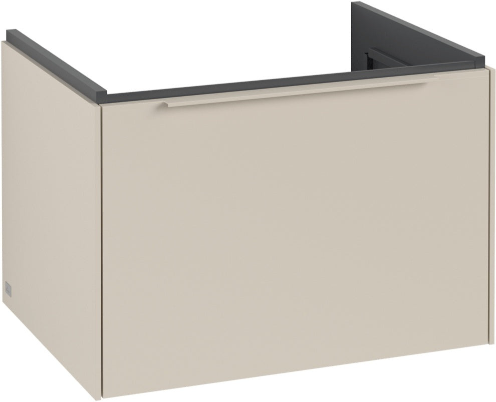 Villeroy & Boch Subway 3.0 Waschtischunterschrank C57500, 622 mm, Brilliant White, mit SoftClosing-Auszug