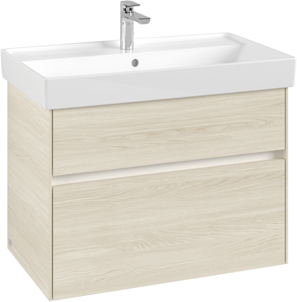 Villeroy & Boch Waschtischunterschrank Collaro C01000 Glossy White 754 mm
