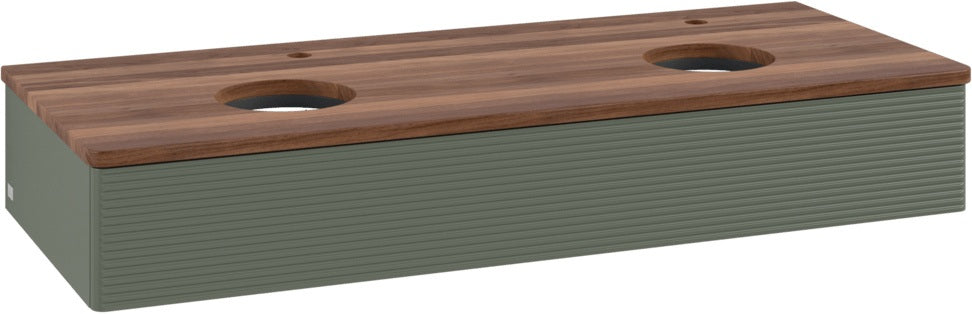 Villeroy & Boch Antao Waschtischunterschrank 1200 mm Anthracite Matt mit LED-Auszugsbeleuchtung