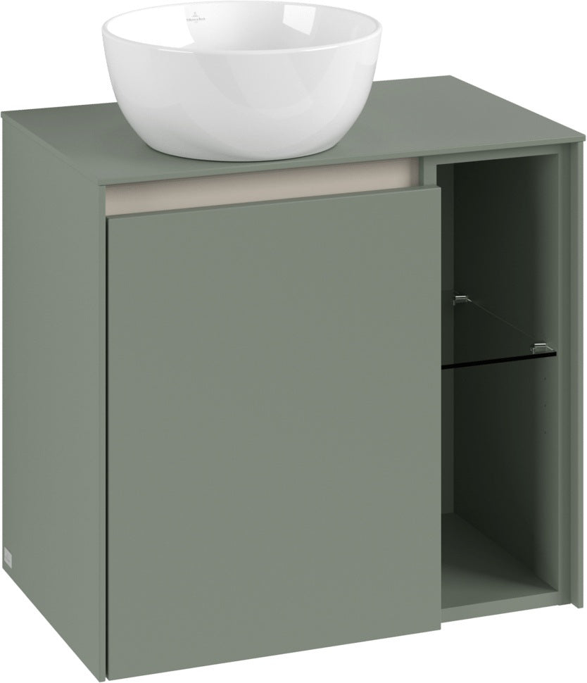 Villeroy & Boch Waschbeckenunterschrank Collaro C151 B0 600x548x380mm White Oak mit Beleuchtung