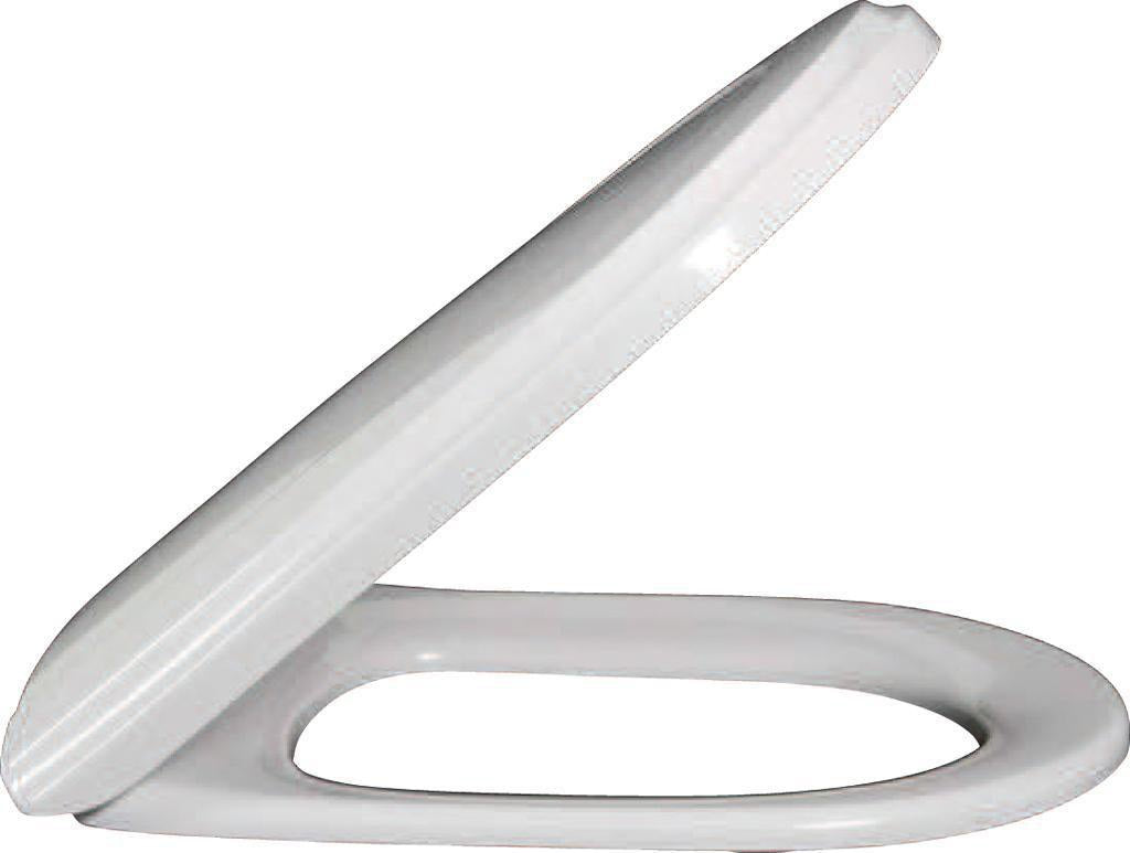 Villeroy & Boch Hommage WC-Sitz mit SoftClosing & QuickRelease, Duroplast weiß