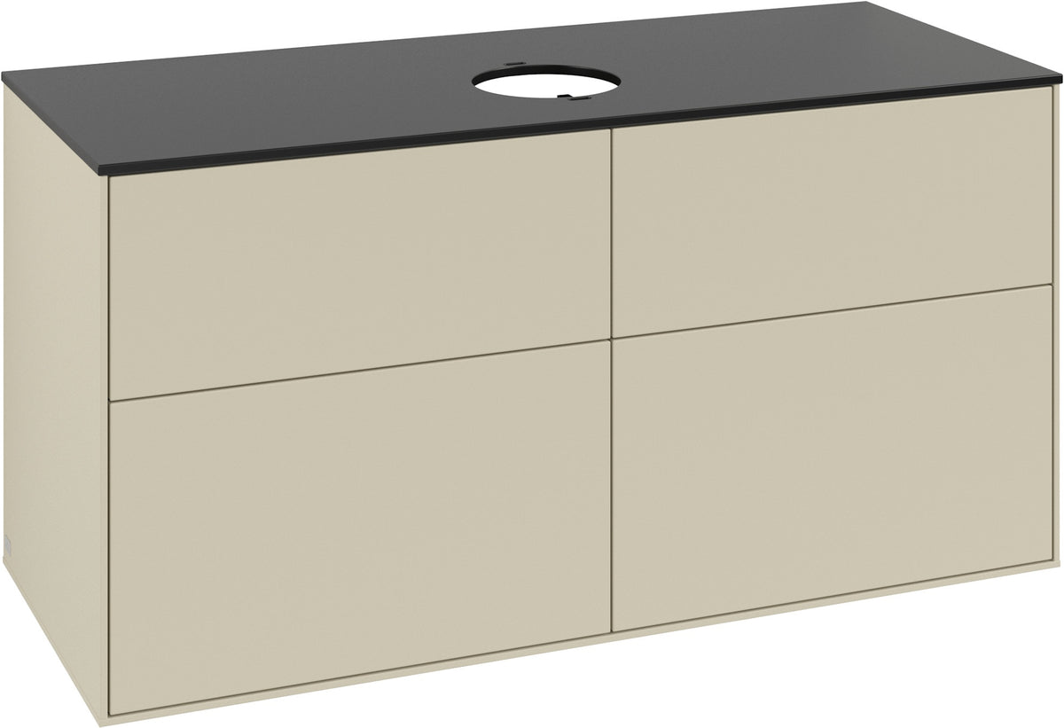 Villeroy & Boch Finion Waschbeckenunterschrank FA3200 1200 mm Glossy White Lacquer