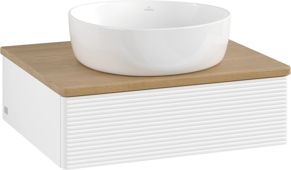Villeroy & Boch Waschtischunterschrank Antao 600 mm White Matt Lacquer mit Auszug