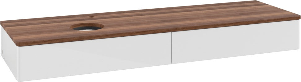 Villeroy & Boch Waschbeckenunterschrank Antao K15051 1600x190x500mm Glossy White Lacquer