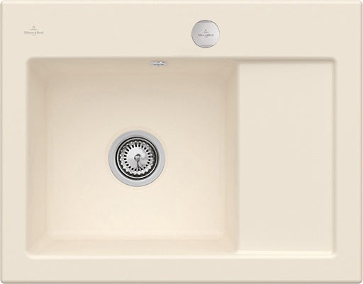 Villeroy & Boch Einbauspüle Subway 45 Compact 650x510mm Weiß Alpin CeramicPlus