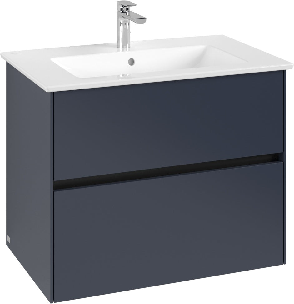 Villeroy & Boch Waschbeckenunterschrank Collaro C144 B0 761 mm White Oak mit LED-Beleuchtung