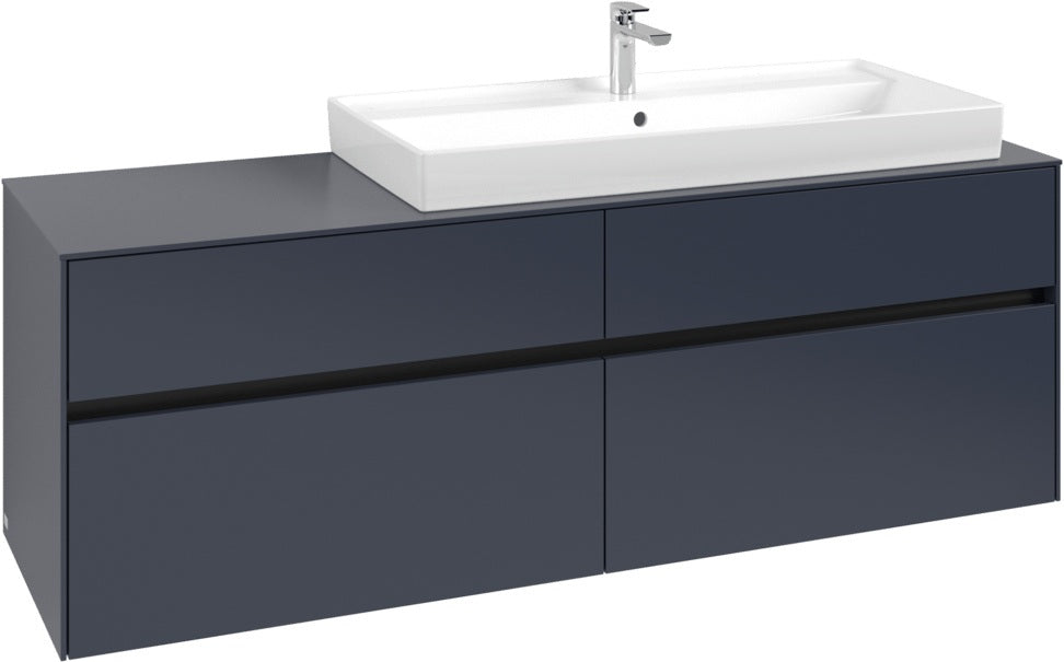 Villeroy & Boch Waschtischunterschrank Collaro C030 B0 1600 mm White Oak mit Beleuchtung