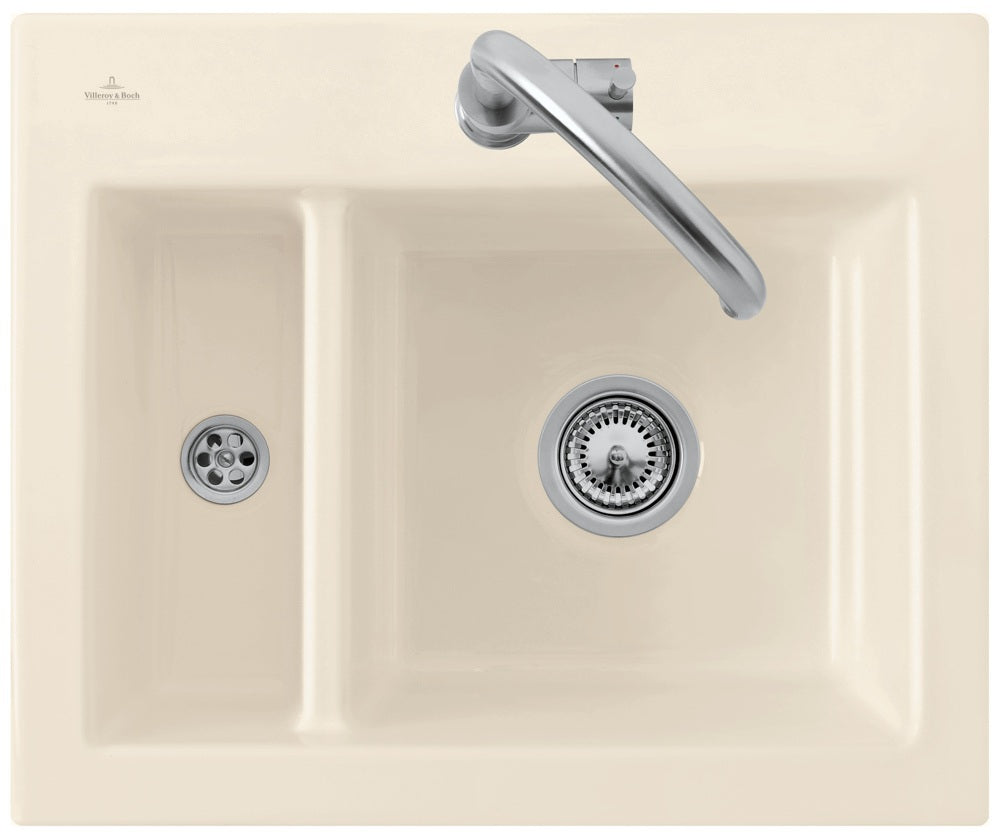 Villeroy & Boch Subway 60 XM Flat Einbauspüle 585x475 mm Graphite CeramicPlus