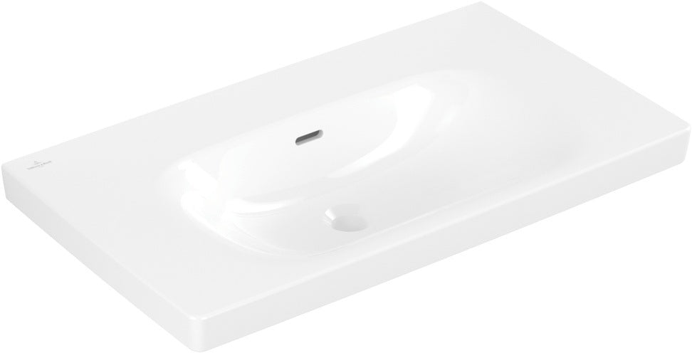 Villeroy & Boch Skyla Schrankwaschtisch 800 mm Weiß Alpin CeramicPlus Rechteck