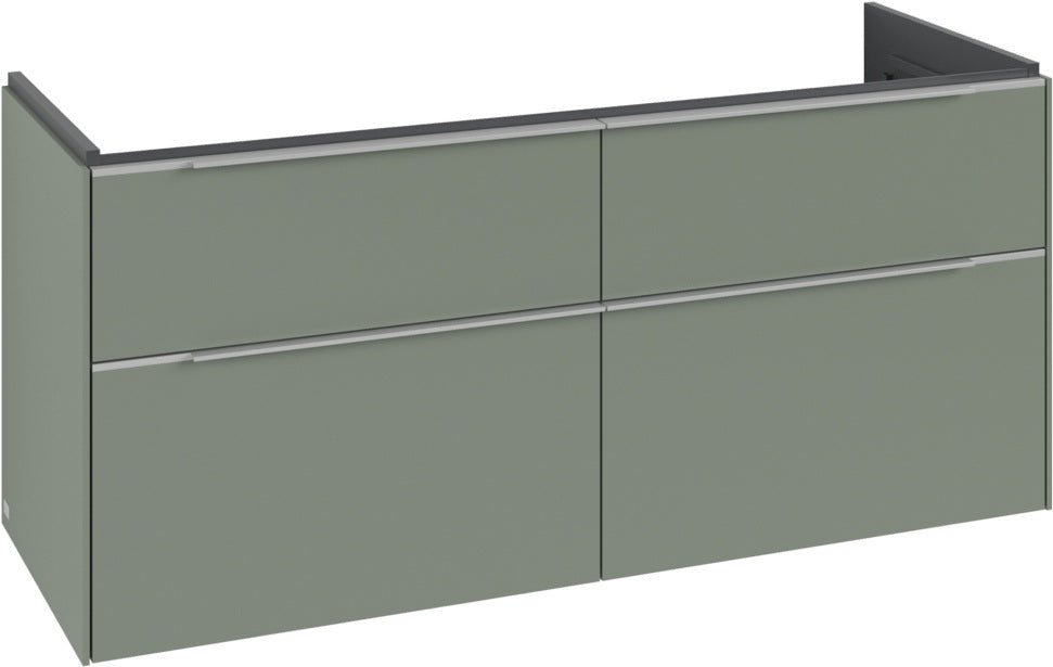Villeroy & Boch Subway 3.0 Waschtischunterschrank 1272 mm Brilliant White mit 4 Auszügen